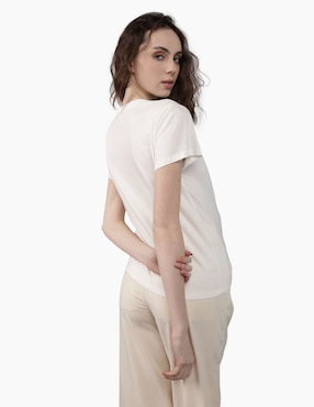 Playera manga corta American Eagle cuello redondo para mujer