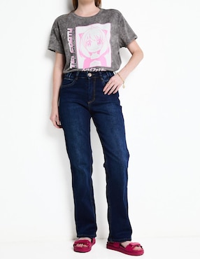 Jeans slim Nyd para mujer