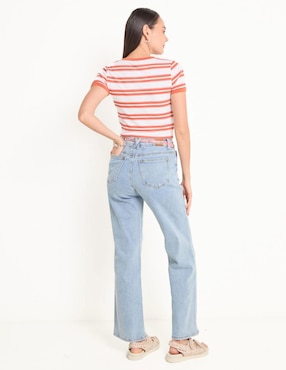 Jeans straight Nyd para mujer