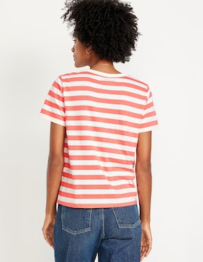 Playera manga corta Old Navy cuello redondo para mujer