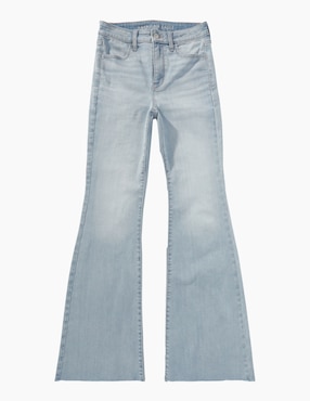 Jeans flare American Eagle Super Hi-Rise para mujer