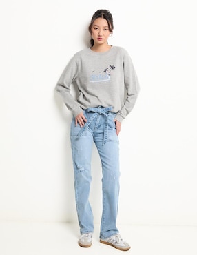 Jeans straight Nyd para mujer