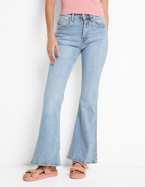 Jeans flare Nyd para mujer