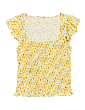Blusa manga corta para mujer