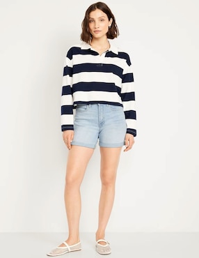 Short Old Navy de mezclilla para mujer