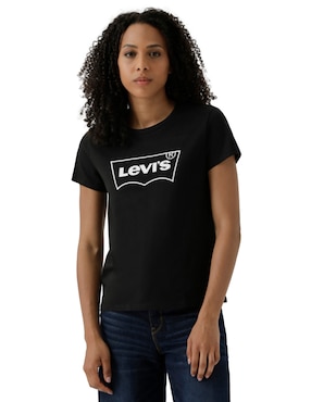Playera manga corta Levi´s cuello redondo para mujer