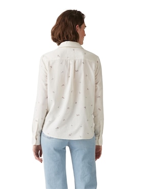 Blusa manga larga para mujer