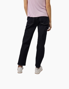 Jeans straight American Eagle Super Hi-Rise Ankle para mujer