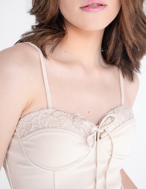 Top Madden Girl escote corazón tirante ajustable