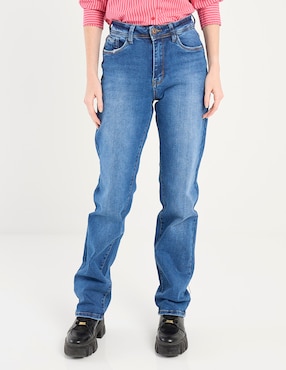 Jeans straight Nyd para mujer