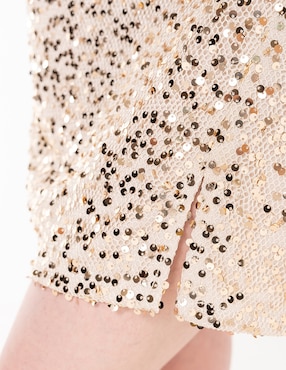 Vestido corto de fiesta Madden Girl Summer espalda cruzada