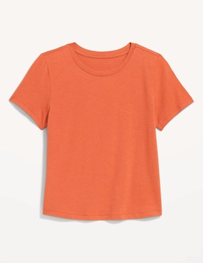 Playera Old Navy manga corta cuello redondo para mujer