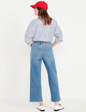 Jeans wide leg Old Navy 655904-000 para mujer