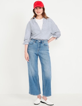 Jeans wide leg Old Navy 655904-000 para mujer
