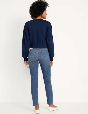 Jeans straight Old Navy 000734874-845 para mujer