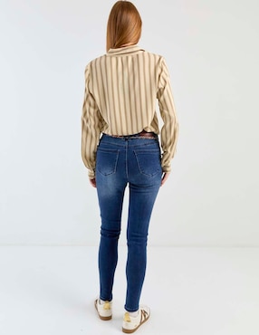Jeans skinny Nyd Bhi-2510-1365N para mujer