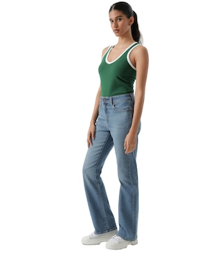 Jeans straight cintura alta Levi´s para mujer
