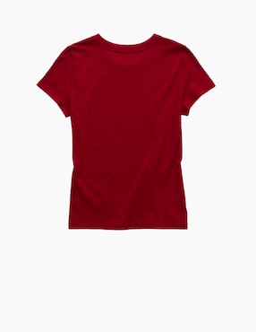 Playera manga corta American Eagle cuello redondo para mujer