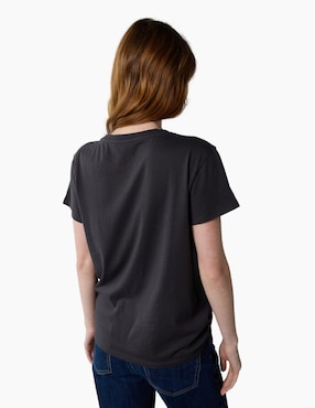Playera manga corta American Eagle cuello redondo para mujer
