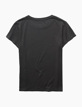 Playera manga corta American Eagle cuello redondo para mujer