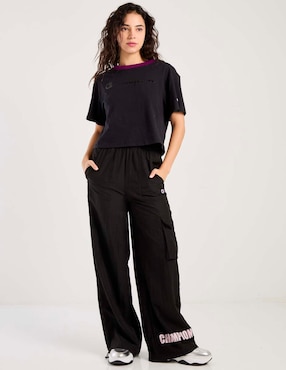Pants regular Champion con elástico para mujer