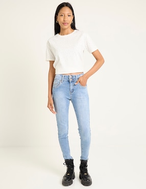 Jeans skinny Nyd para mujer