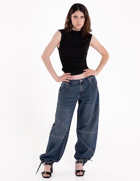 Jeans amplio Madden Girl para mujer
