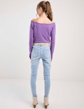 Jeans skinny Nyd para mujer