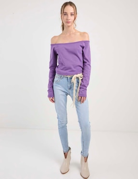 Jeans skinny Nyd para mujer