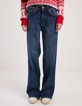 Jeans straight Nyd Bhi-2510-1326N para mujer