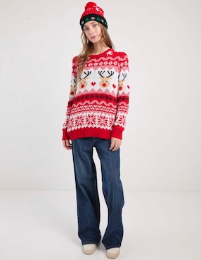 Jeans straight Nyd Bhi-2510-1326N para mujer