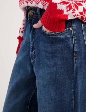 Jeans straight Nyd Bhi-2510-1326N para mujer