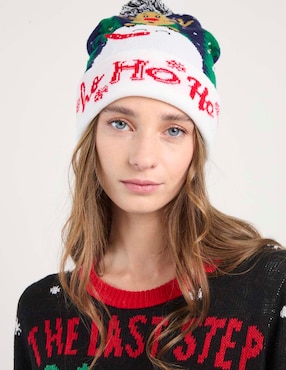 Suéter navideño NYD cuello redondo para mujer