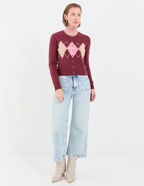 Suéter Old Navy cuello redondo para mujer