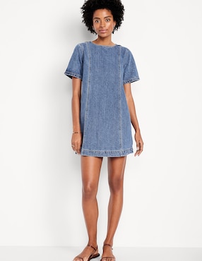 Vestido mini casual old navy para mujer