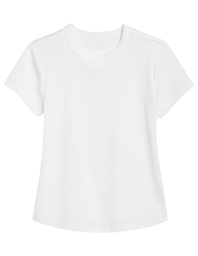 Playera manga corta Old Navy cuello redondo para mujer
