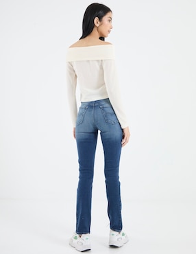 Jeans slim Oggi para mujer