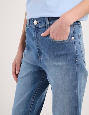Jeans straight Oggi para mujer