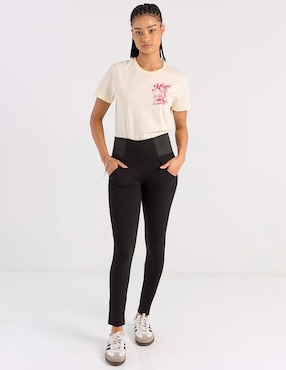 Playera manga corta Furor cuello redondo para mujer
