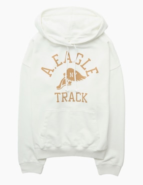 Sudadera con capucha y bolsa American Eagle para mujer