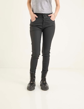 Jeans skinny Nyd corte cintura para mujer