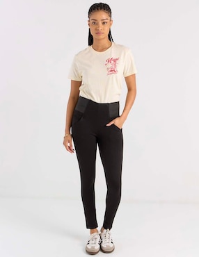 Legging Nyd a la cintura alta con elástico para mujer