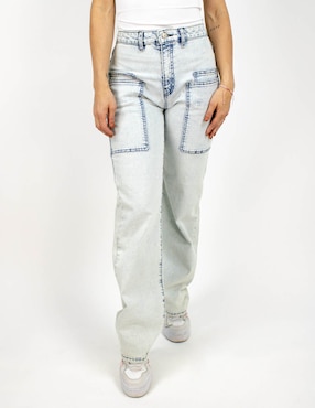 Jeans straight Furor para mujer