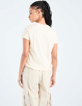 Playera manga corta American Eagle Tees cuello redondo para mujer