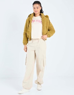 Playera manga corta American Eagle Tees cuello redondo para mujer