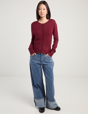 Jeans relaxed wide leg Madden Girl para mujer