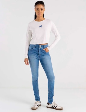 Jeans skinny Oggi para mujer