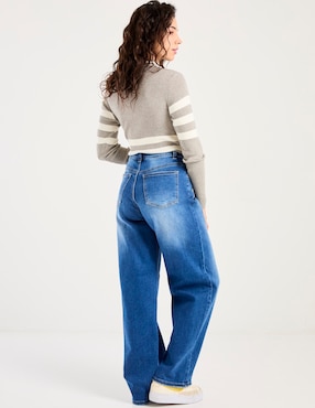 Jeans relaxed barrel Nyd para mujer