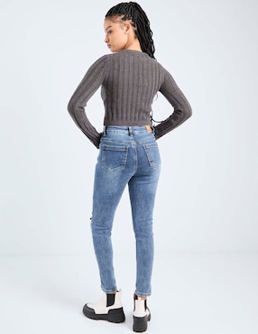 Jeans relaxed skinny Nyd para mujer