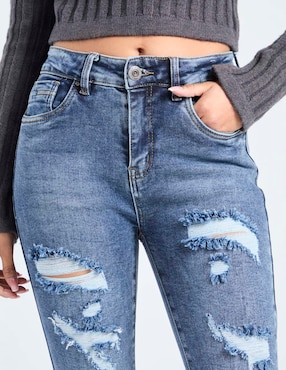 Jeans relaxed skinny Nyd para mujer